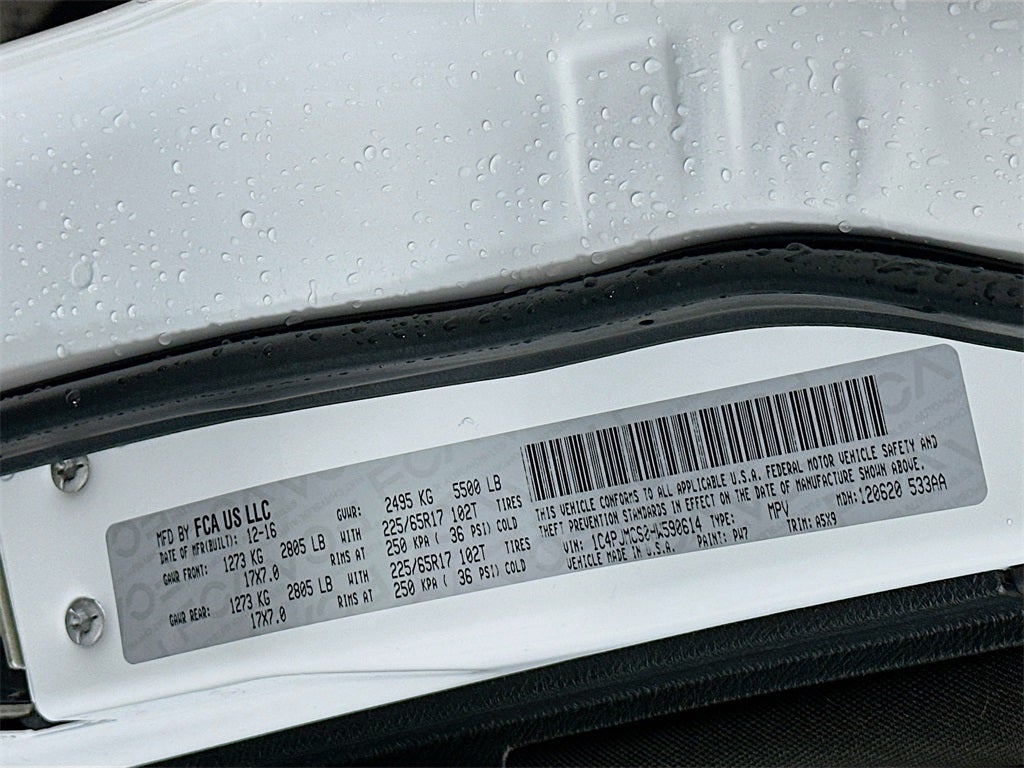 2017 Jeep Cherokee Latitude