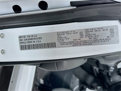 2026 Jeep Wrangler WRANGLER 2-DOOR SPORT