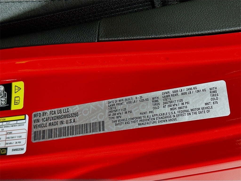 2025 Jeep Wrangler WRANGLER 4-DOOR SPORT S