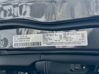 2025 Jeep Grand Cherokee GRAND CHEROKEE L LIMITED 4X4