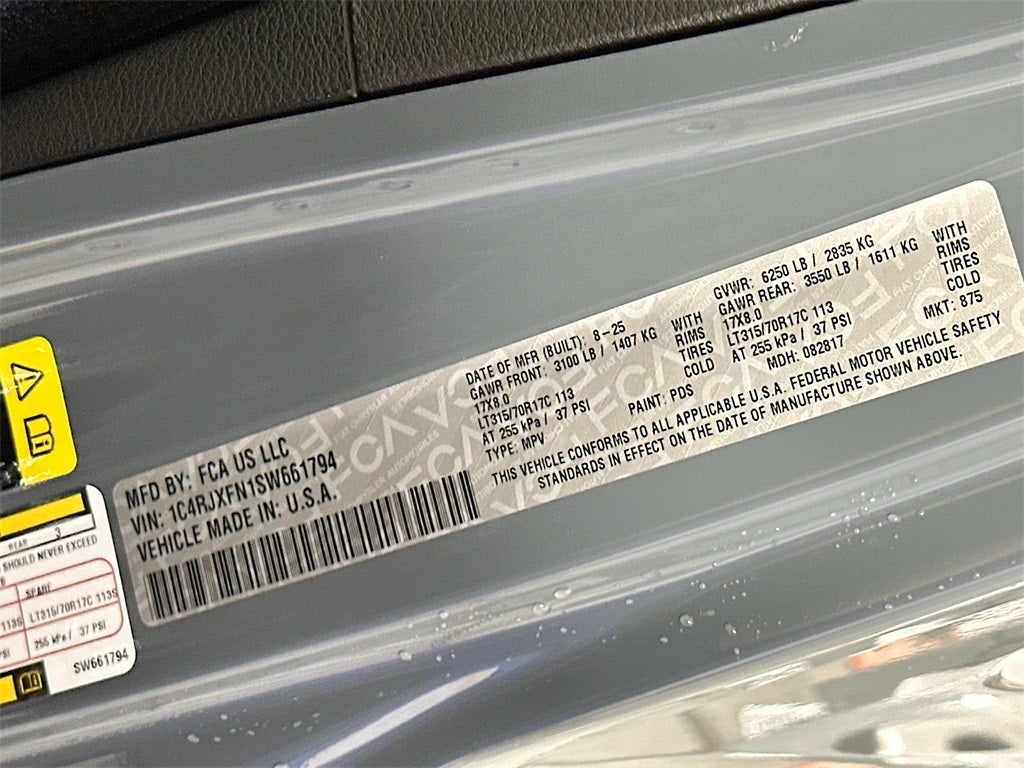 2025 Jeep Wrangler WRANGLER 4-DOOR RUBICON X