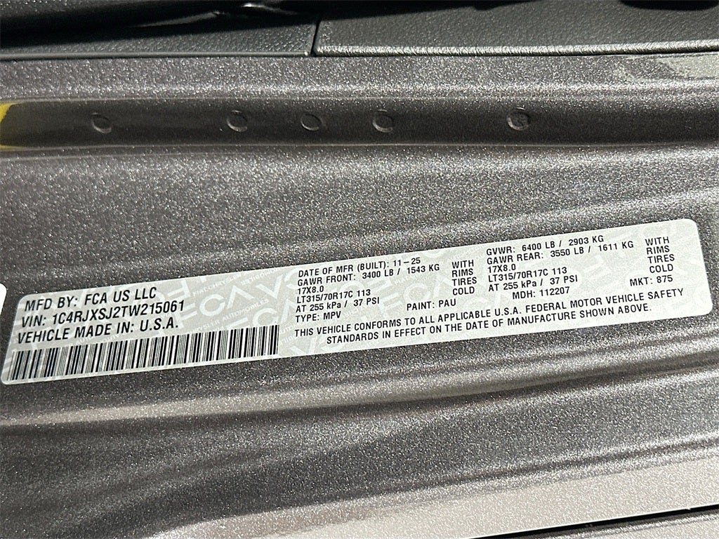 2026 Jeep Wrangler WRANGLER 4-DOOR MOAB 392