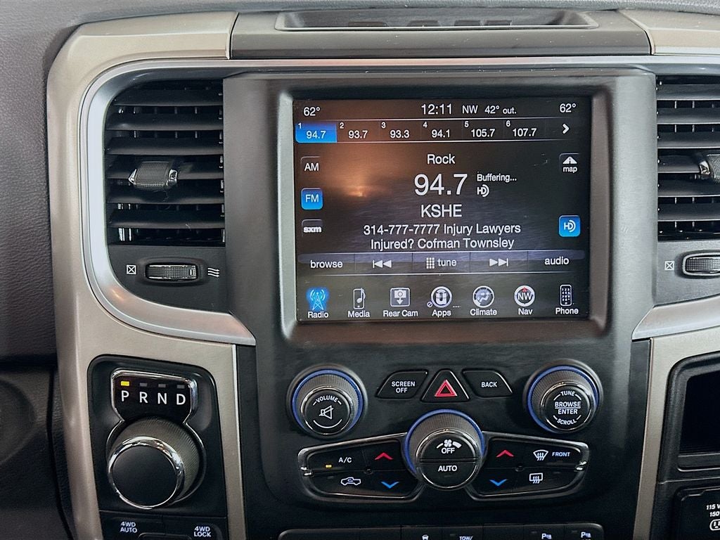 2017 RAM 1500 Big Horn Quad Cab 4x4 6'4' Box