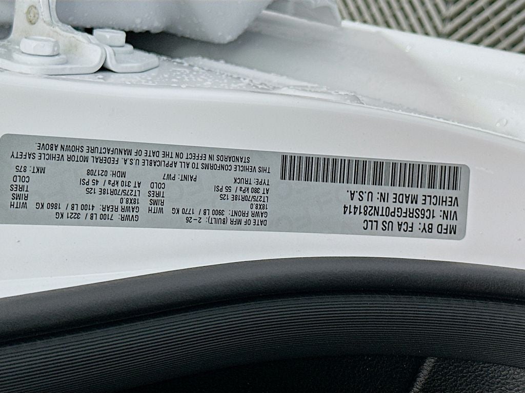 2026 RAM Ram 1500 RAM 1500 WARLOCK CREW CAB 4X4 5'7' BOX