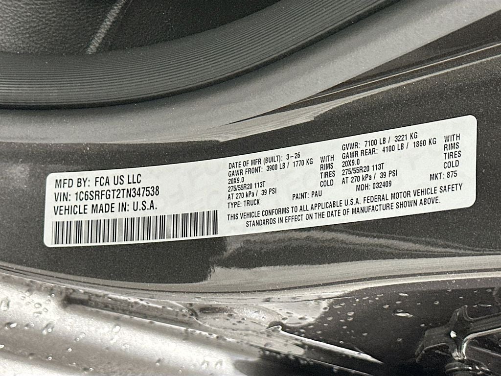 2026 RAM Ram 1500 RAM 1500 EXPRESS CREW CAB 4X4 5'7' BOX
