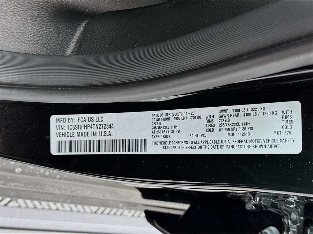 2026 RAM Ram 1500 RAM 1500 LIMITED CREW CAB 4X4 5'7' BOX