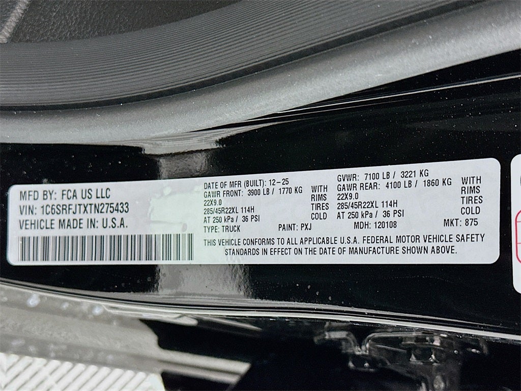 2026 RAM Ram 1500 RAM 1500 LARAMIE CREW CAB 4X4 5'7' BOX