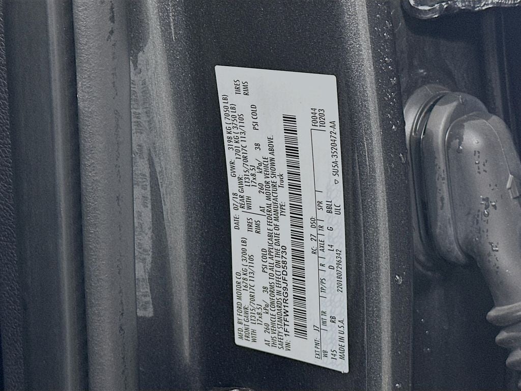 2018 Ford F-150 Raptor