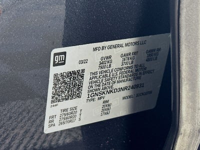 2022 Chevrolet Tahoe 4WD LT