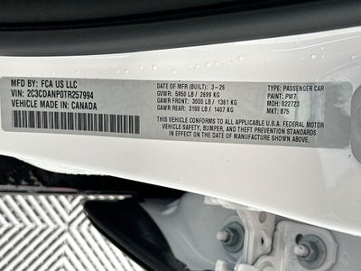 2026 Dodge Charger CHARGER R/T 4-DOOR AWD