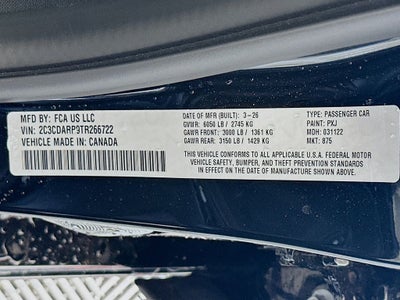 2026 Dodge Charger CHARGER SCAT PACK 4-DOOR AWD