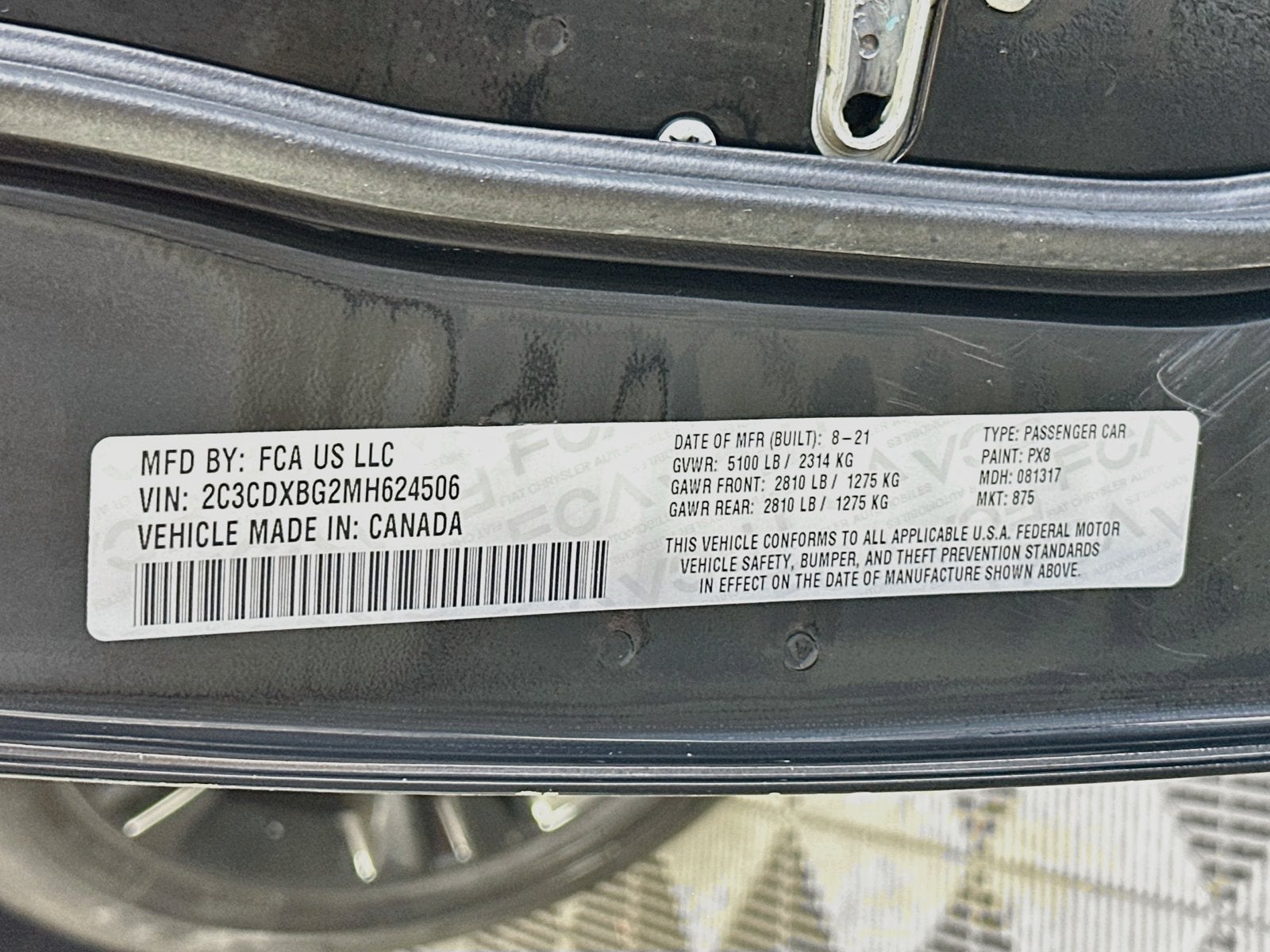 2021 Dodge Charger SXT RWD
