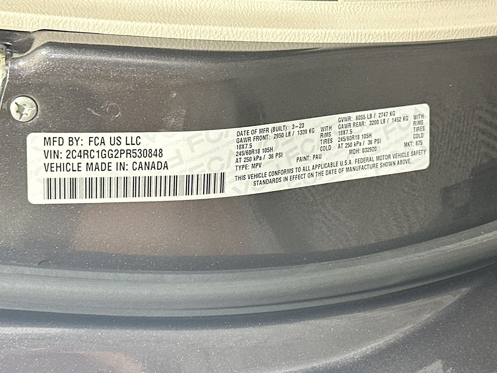 2023 Chrysler Pacifica Limited