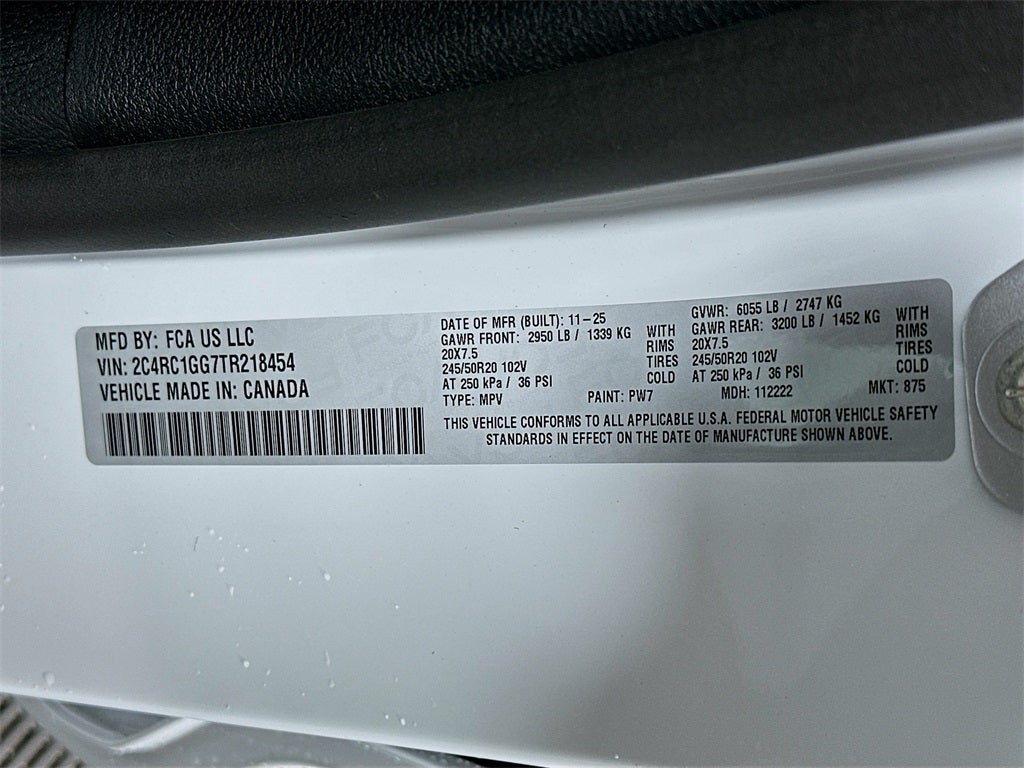 2026 Chrysler Pacifica PACIFICA LIMITED