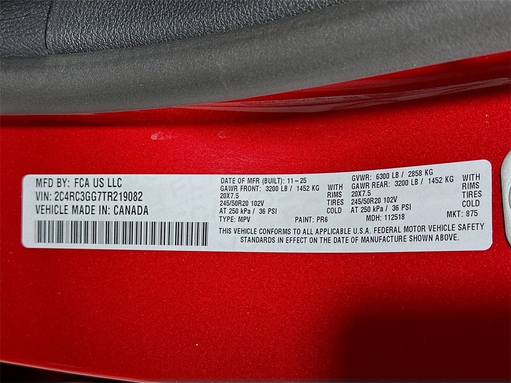 2026 Chrysler Pacifica PACIFICA LIMITED AWD