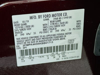 2019 Ford Edge Titanium