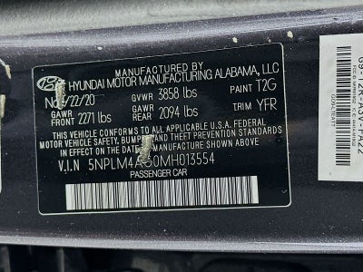 2021 Hyundai Elantra SEL