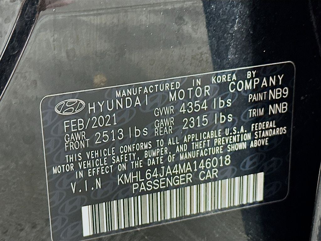 2021 Hyundai Sonata SEL