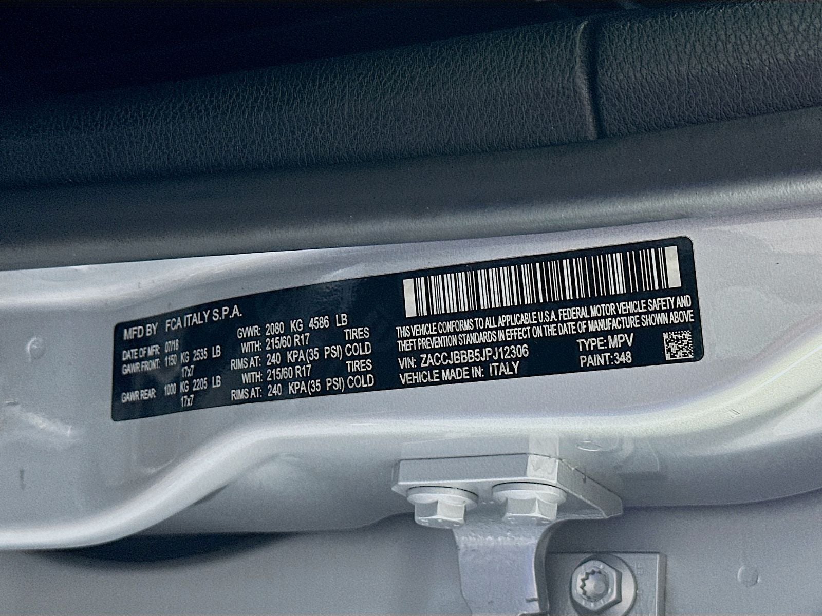 2018 Jeep Renegade Latitude 4x4