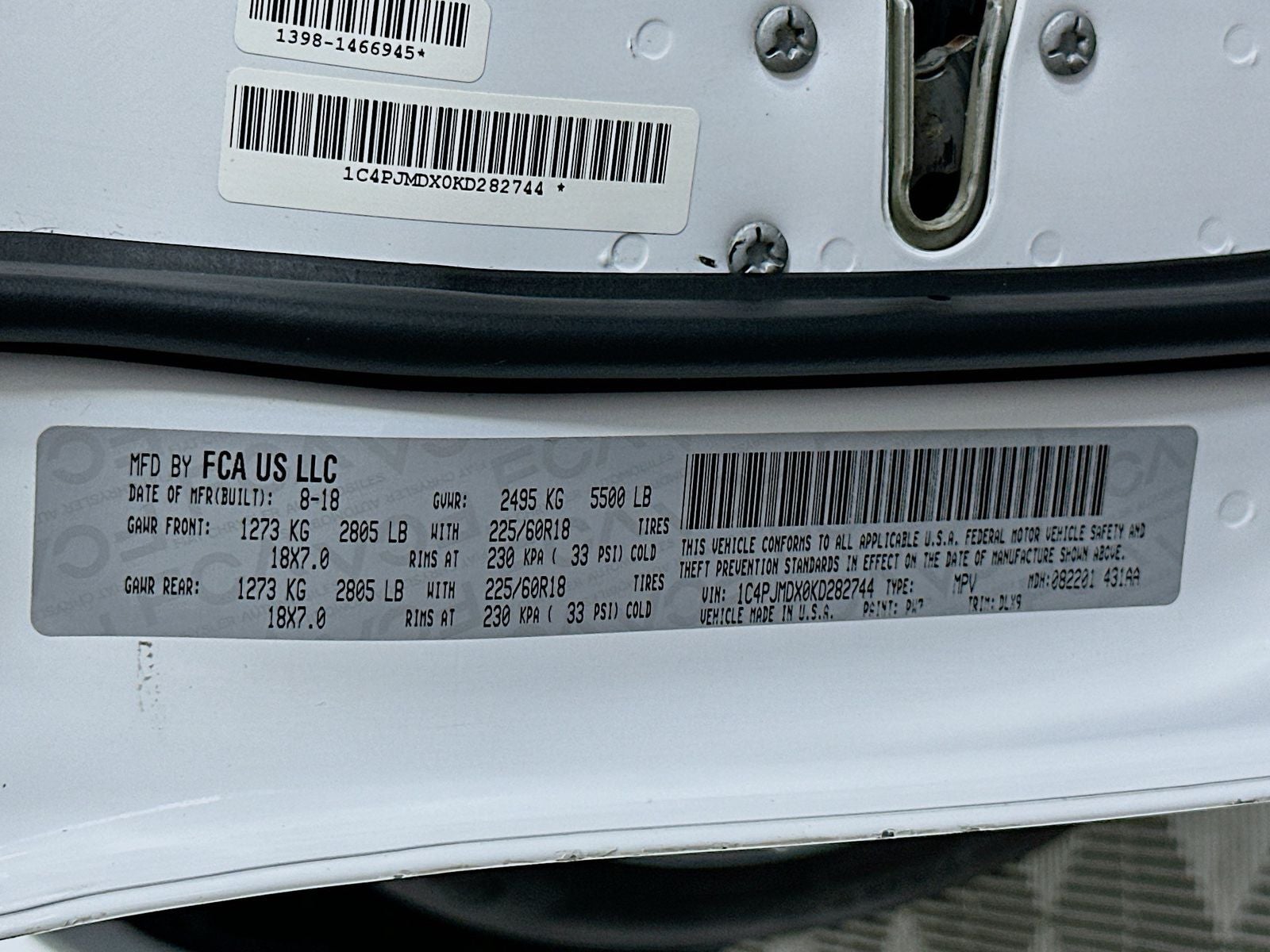 2019 Jeep Cherokee Limited