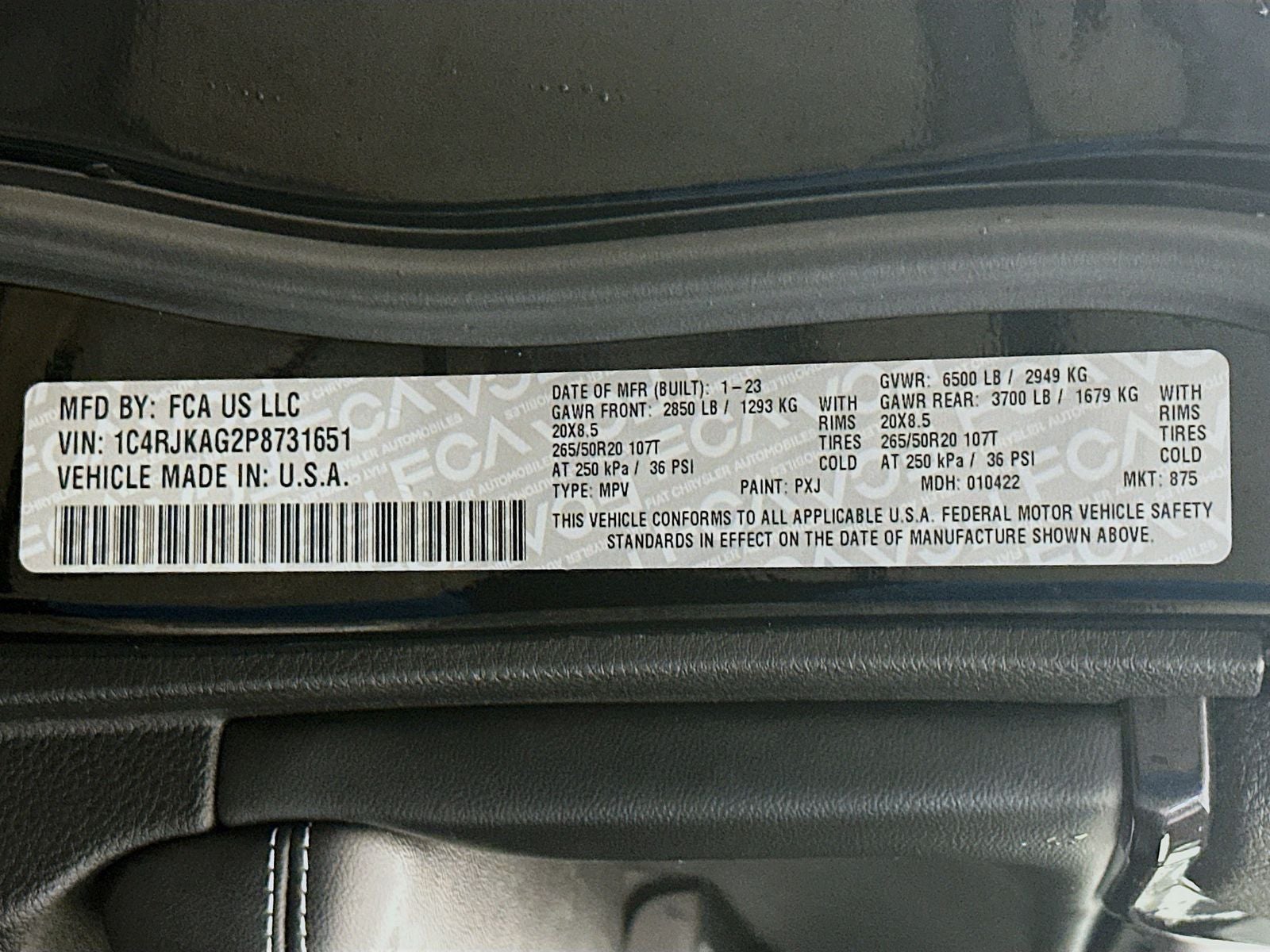 2023 Jeep Grand Cherokee L Altitude