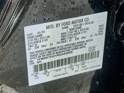 2024 Ford Explorer XLT