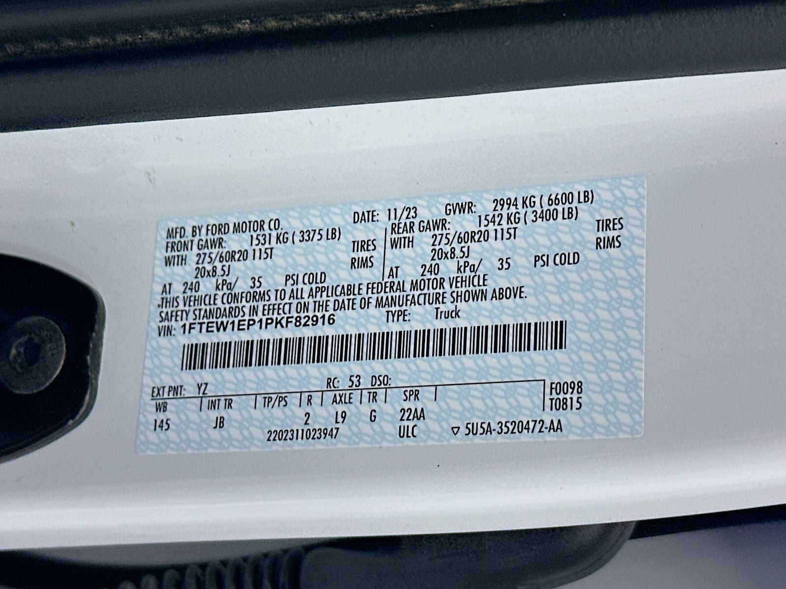2023 Ford F-150 XL