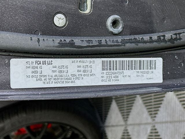 2019 Dodge Challenger SXT