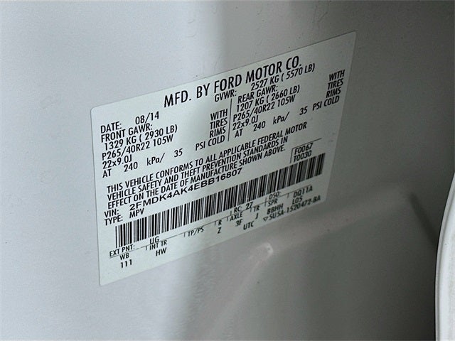 2014 Ford Edge Sport