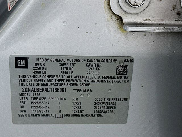 2016 Chevrolet Equinox LS