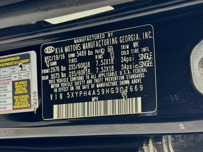 2017 Kia Sorento EX