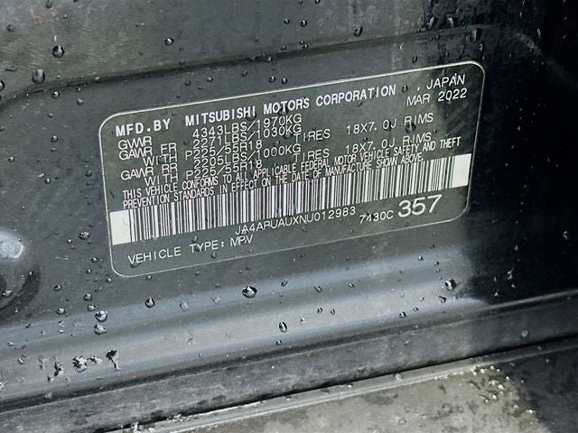 2022 Mitsubishi Outlander Sport 2.0 LE