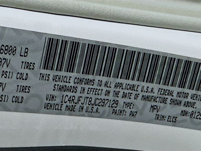 2018 Jeep Grand Cherokee Summit