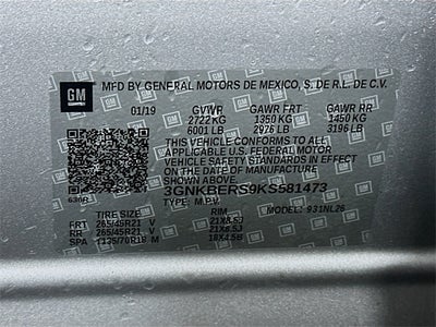 2019 Chevrolet Blazer RS