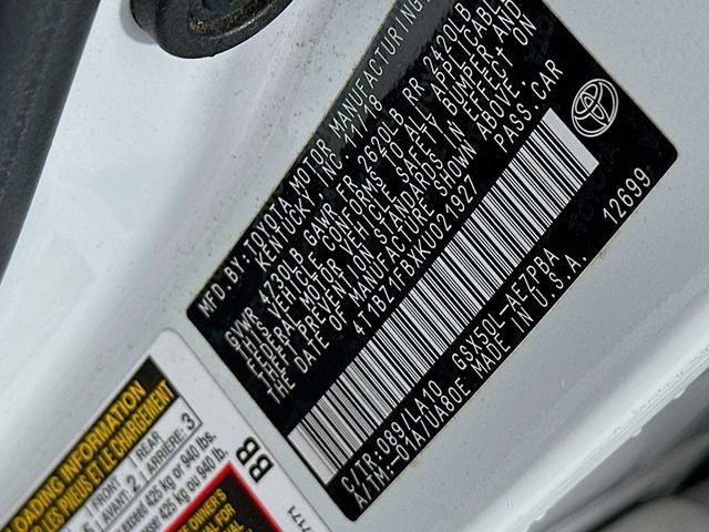 2019 Toyota Avalon Limited