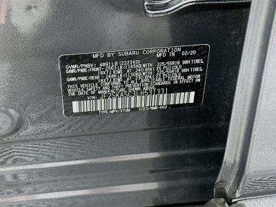 2020 Subaru Forester Limited