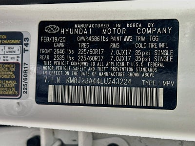 2020 Hyundai Tucson SE
