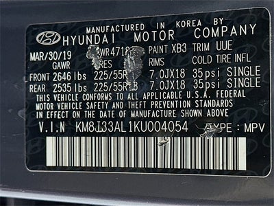 2019 Hyundai Tucson SEL