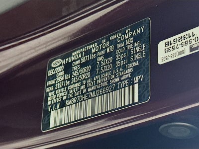 2021 Hyundai Palisade Calligraphy