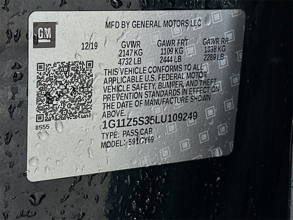 2020 Chevrolet Impala LT