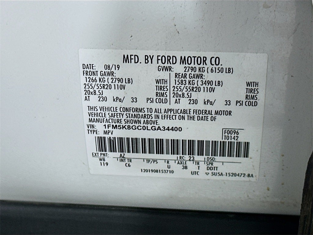 2020 Ford Explorer ST