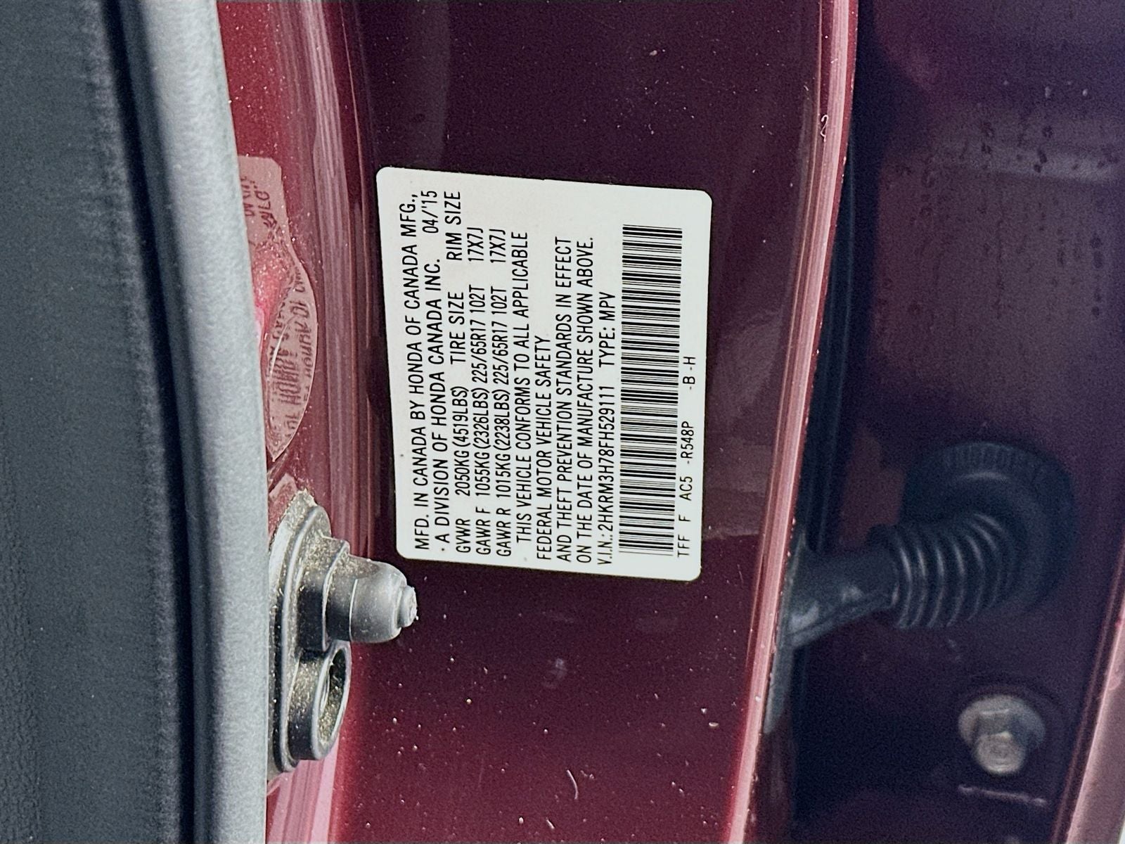 2015 Honda CR-V EX-L