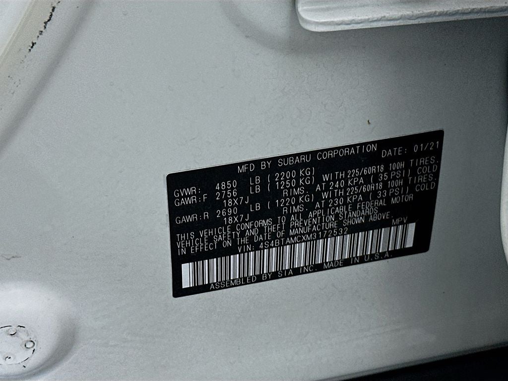 2021 Subaru Outback Limited