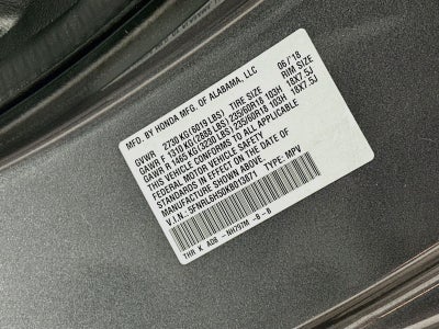 2019 Honda Odyssey EX