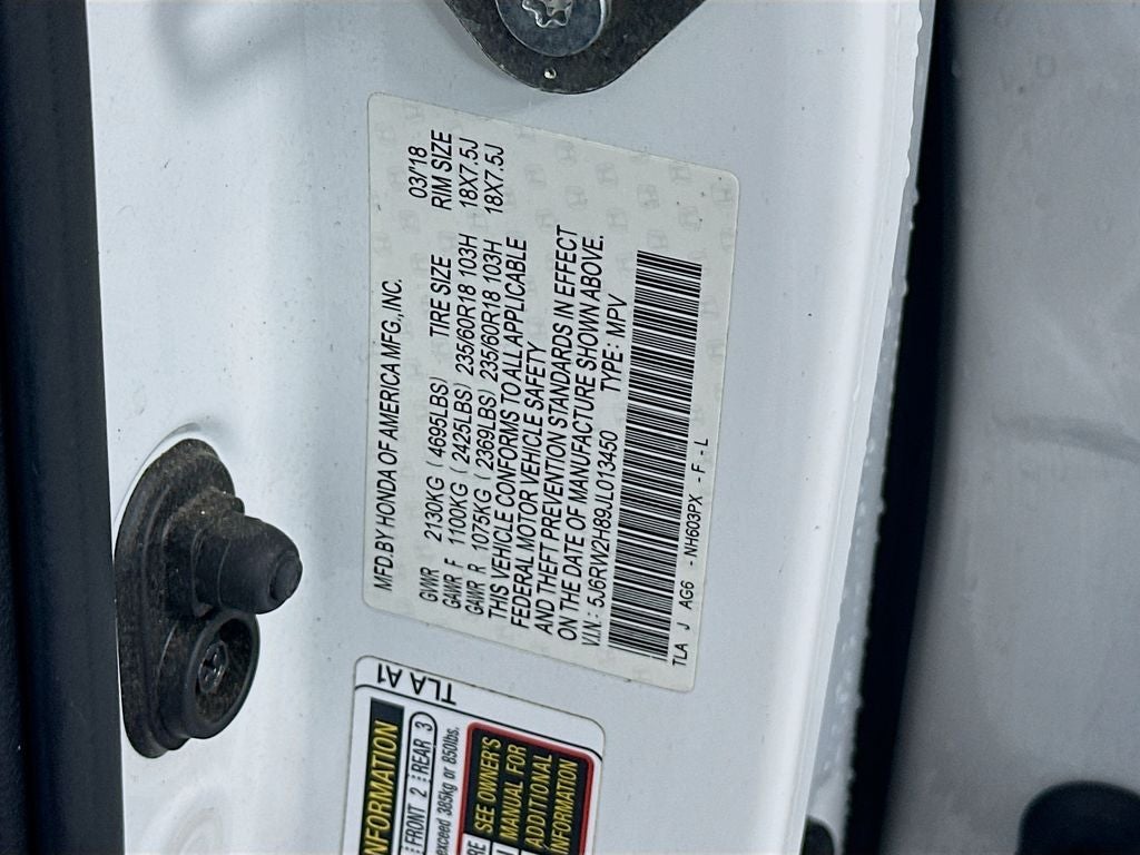 2018 Honda CR-V EX-L