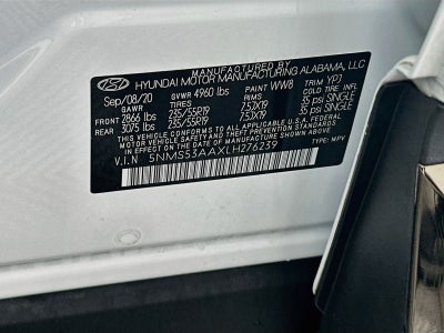 2020 Hyundai Santa Fe Limited
