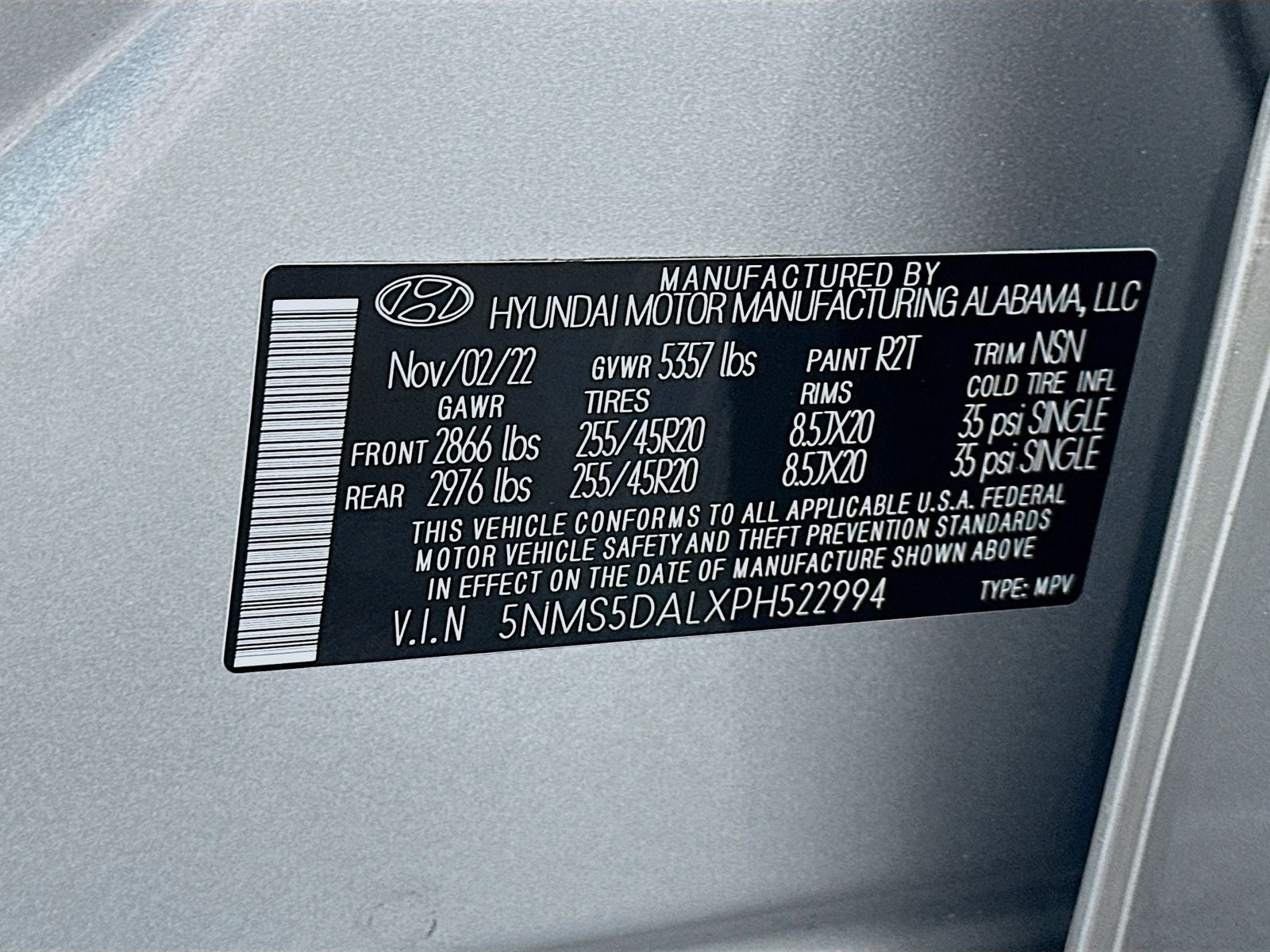 2023 Hyundai Santa Fe Calligraphy