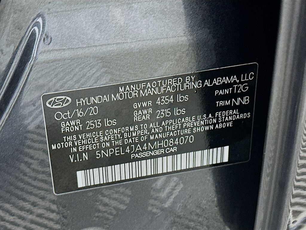 2021 Hyundai Sonata SEL