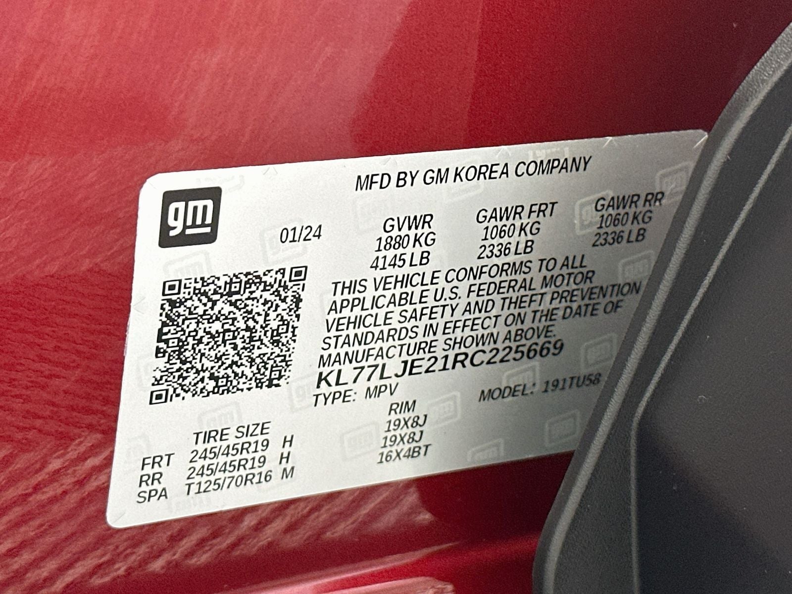 2024 Chevrolet Trax 2RS