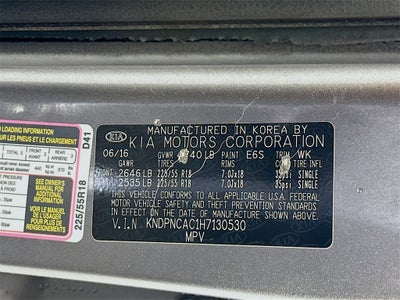 2017 Kia Sportage EX